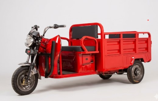 Two Seat Open Body Cargo Passenger Electric Tricycle